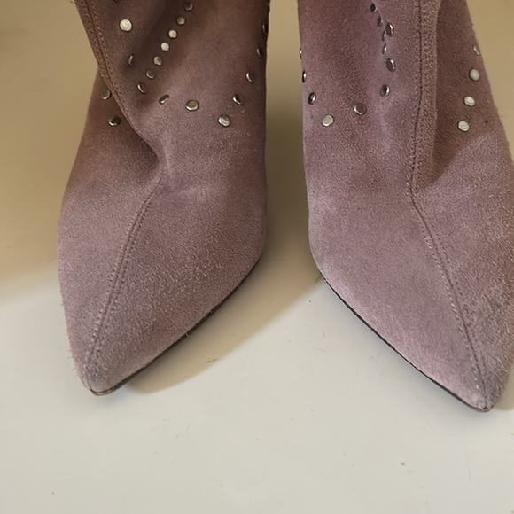 Isabel marant violet suede booty - Picture 5 of 8